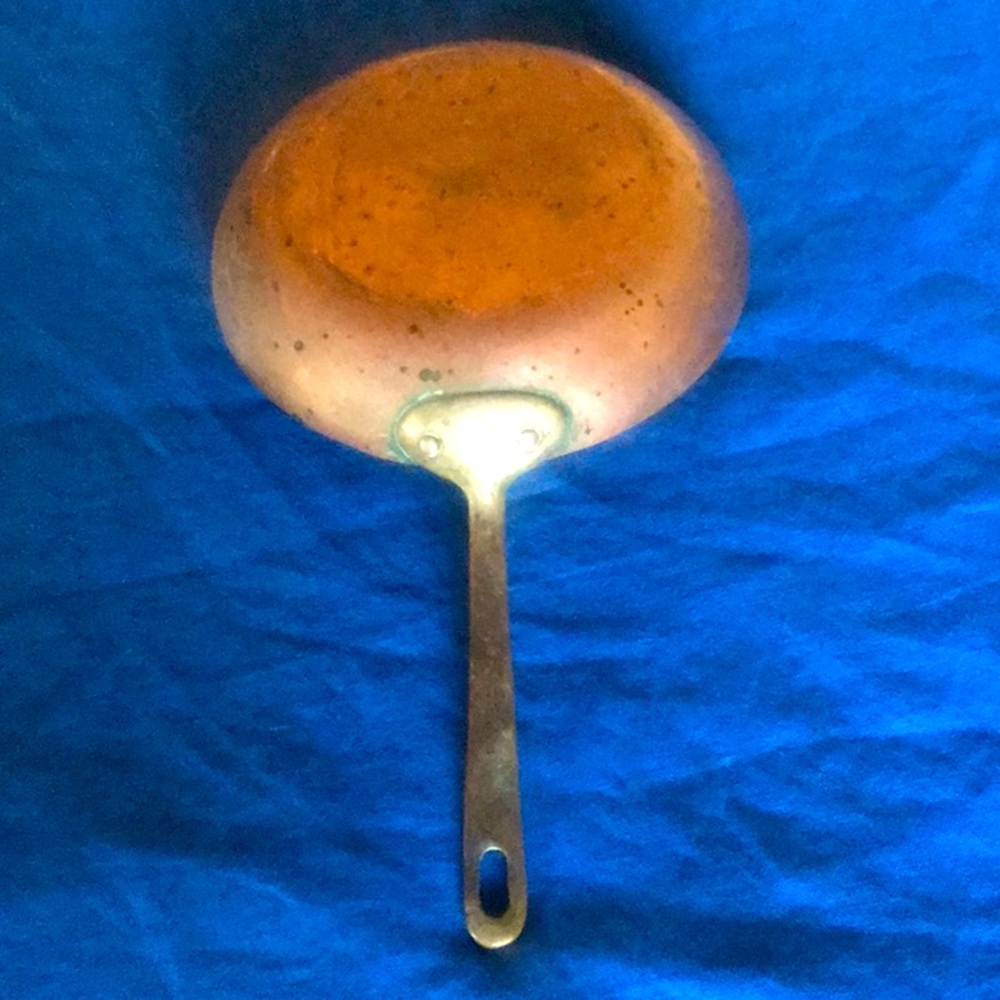 Bazar Francois Small Copper Fry Pan Vintage